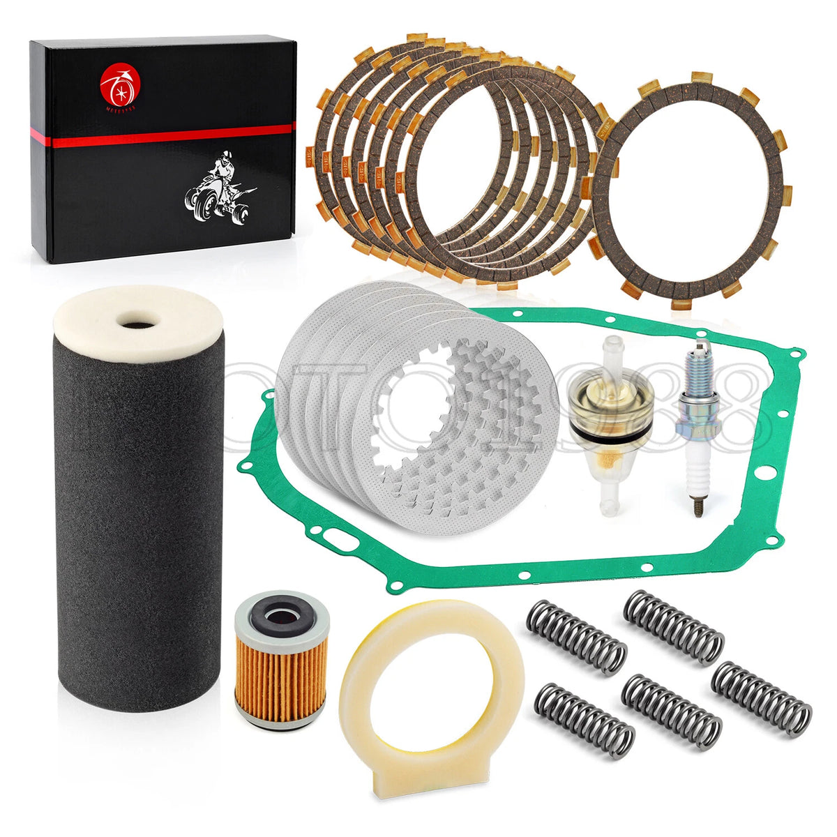 Clutch Kit Springs Gasket Air Filter for Yamaha Warrior 350 (1987–2004)
