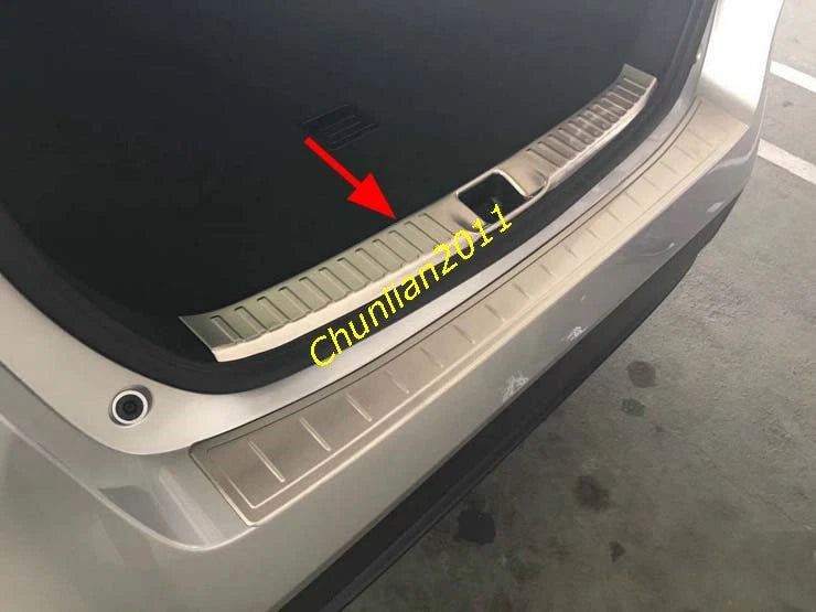 Rear Bumper Protector Sill Plate Cover Trim for Toyota Prius XW50 (2016-2018)