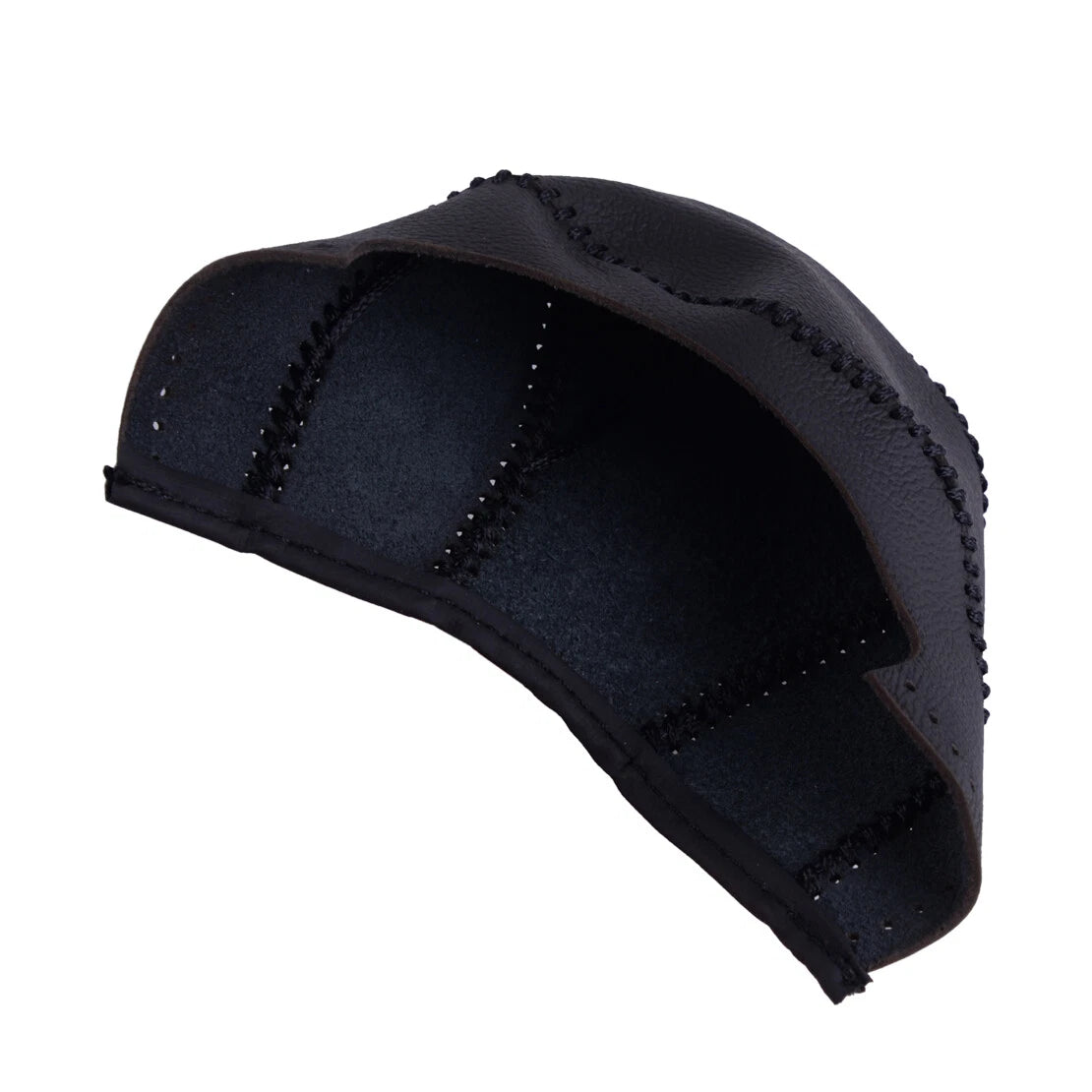 Black PU Leather Gear Shift Knob Cover for Honda CR-V (2015-2016)
