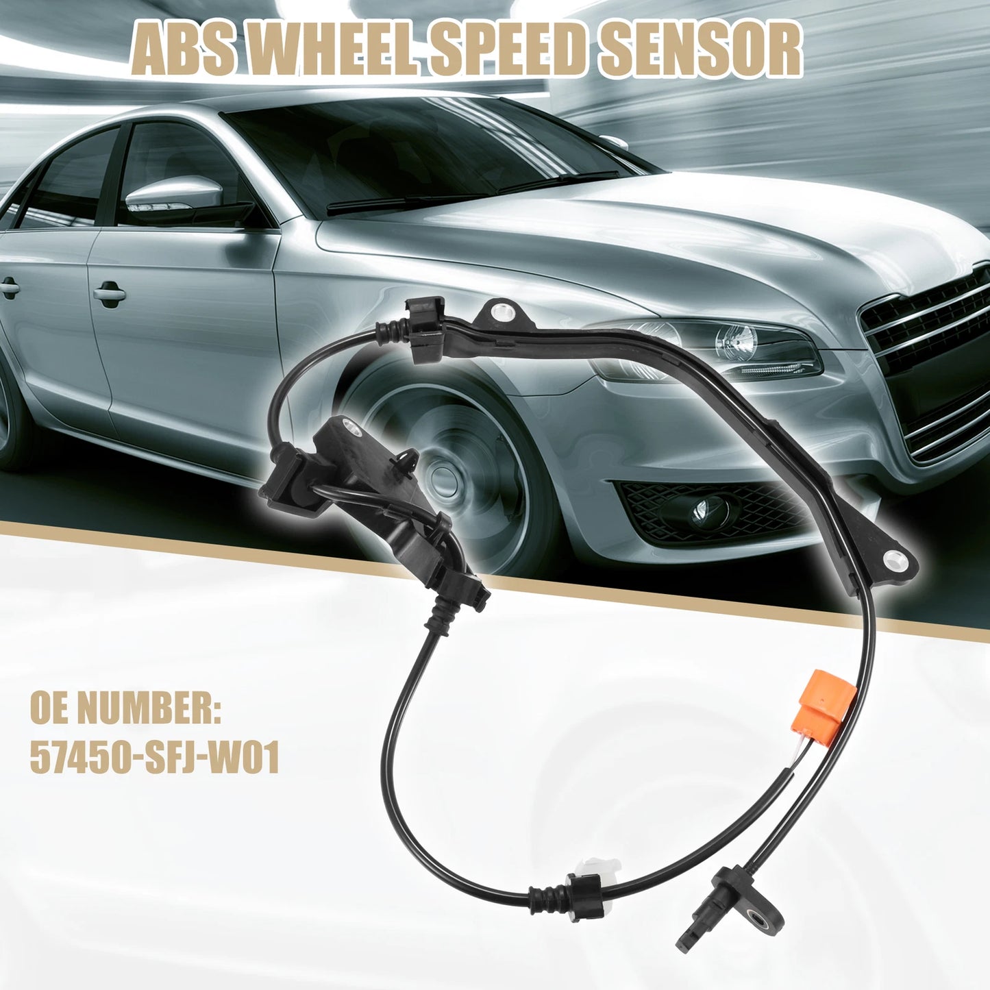 ABS Wheel Speed Sensor Front Right for Honda Odyssey (2005-2008)