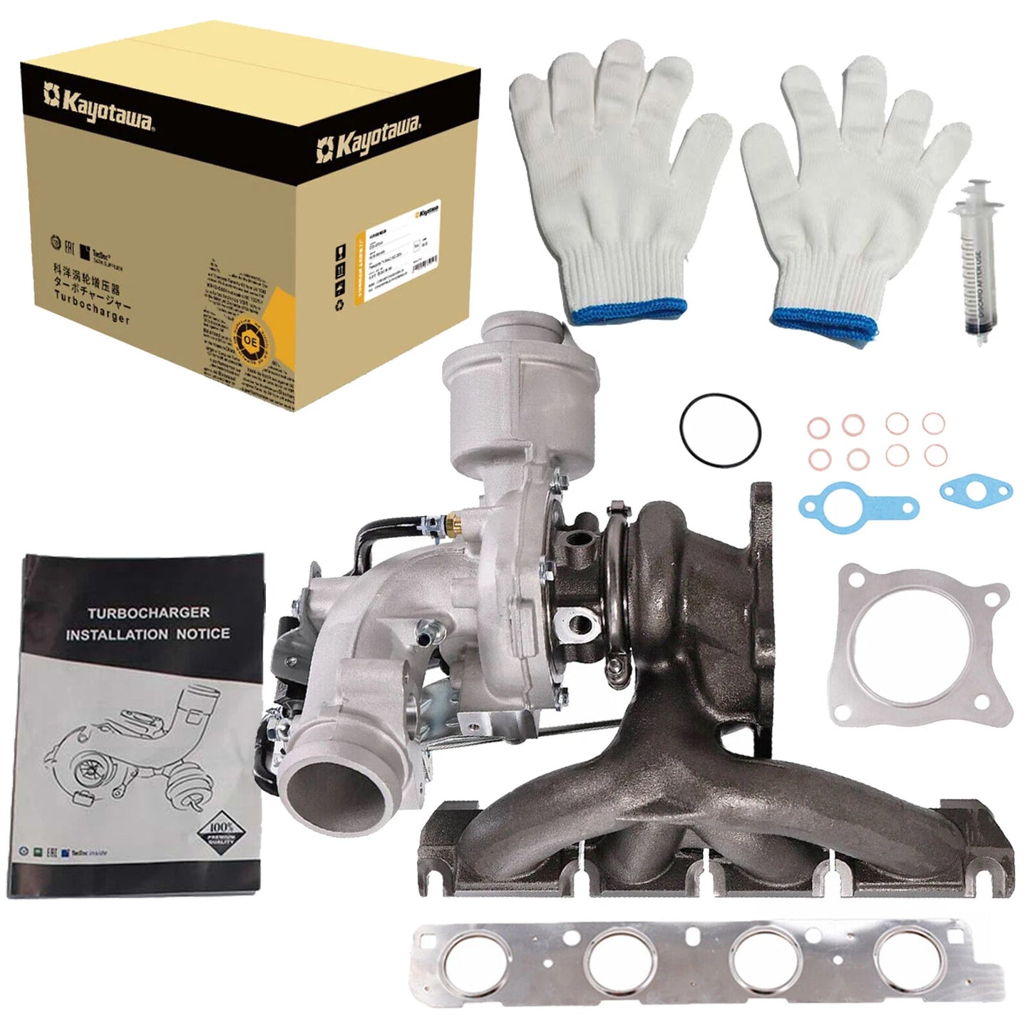 K03 Turbocharger with Exhaust Manifold for Audi A4 A5 Q5 (2008-2016)