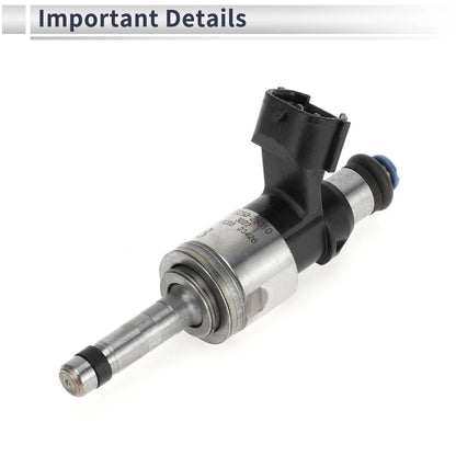 Fuel Injector 2.5 for TOYOTA RAV4 (2019-2023) 1 Pc Black Silver Tone