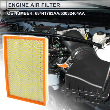 Air Filter for Dodge Ram 1500 Engine - 1 Pc