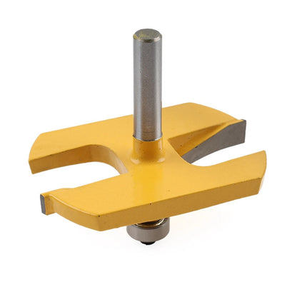 8mm Shank 2-3/4" Diameter Thumbnail Router Bit for Woodworking Tools