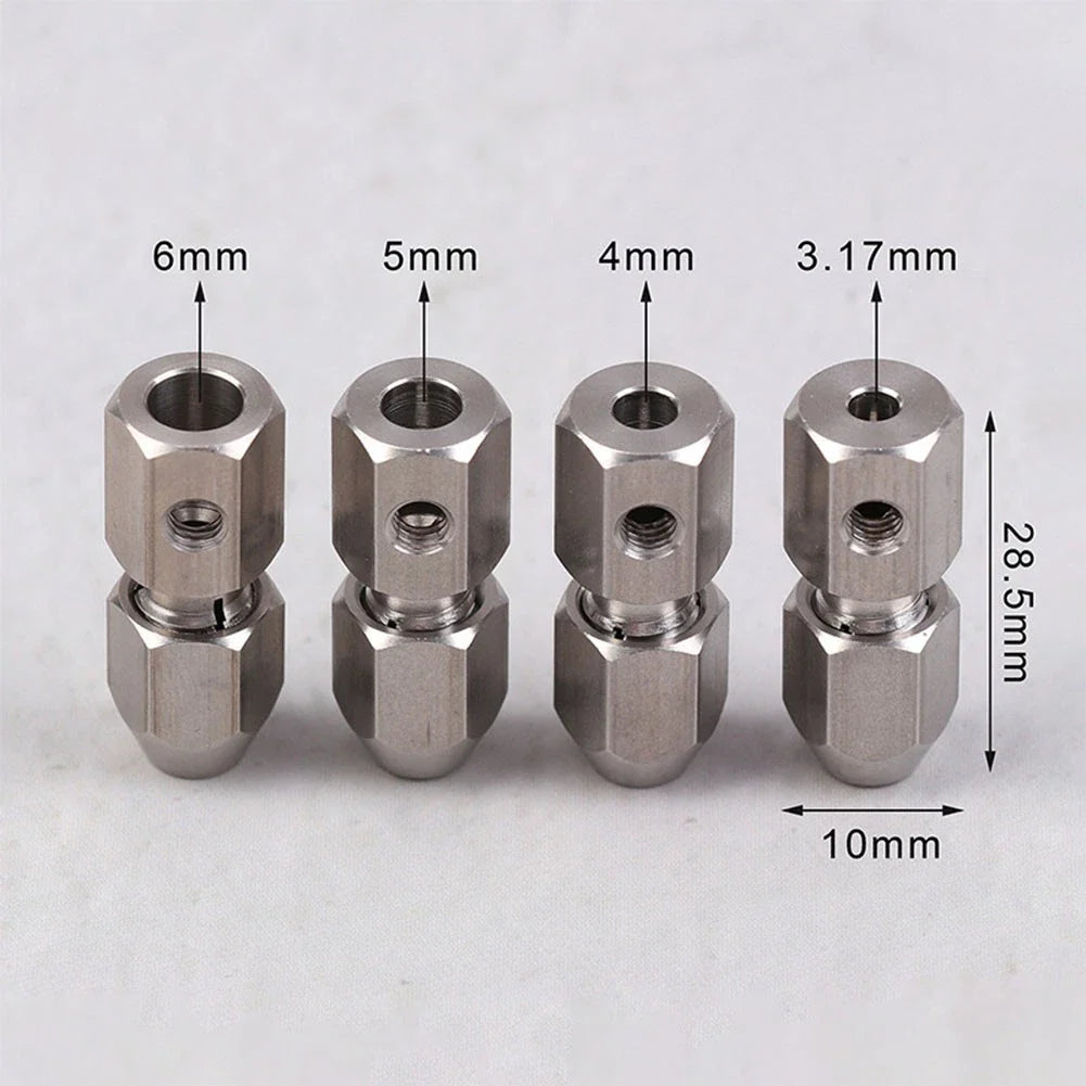 RC Boat Flexible Coupler 17mm Stainless Steel Motor to Drive Shaft