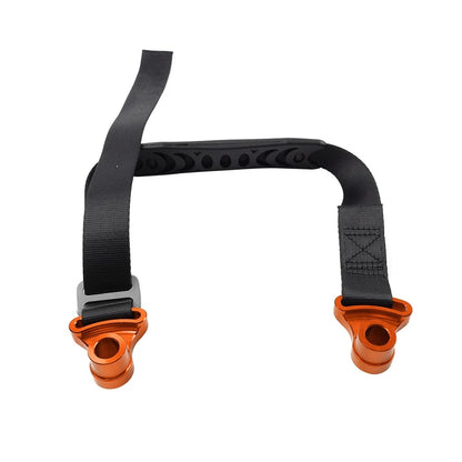 Orange Rear Seat Rescue Pull Strap Sling Belt for Honda & Suzuki Dirt Bike