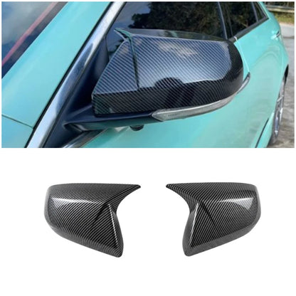 Carbon Fiber Rearview Mirror Lid Cover Trim for Cadillac ATS (2013-2018)