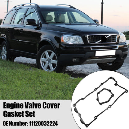 Engine Valve Cover Gasket Set for BMW 1.8L 2.0L 120i 316i 318i (2004-2013)