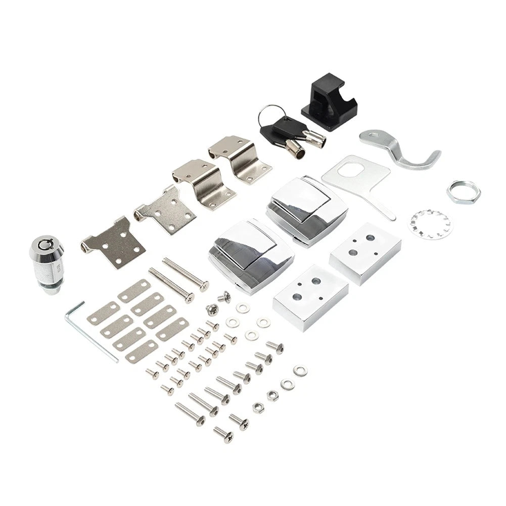 Tour Trunk Latches & Hinges Lock for Harley Touring Electra Glide (1988-2013)