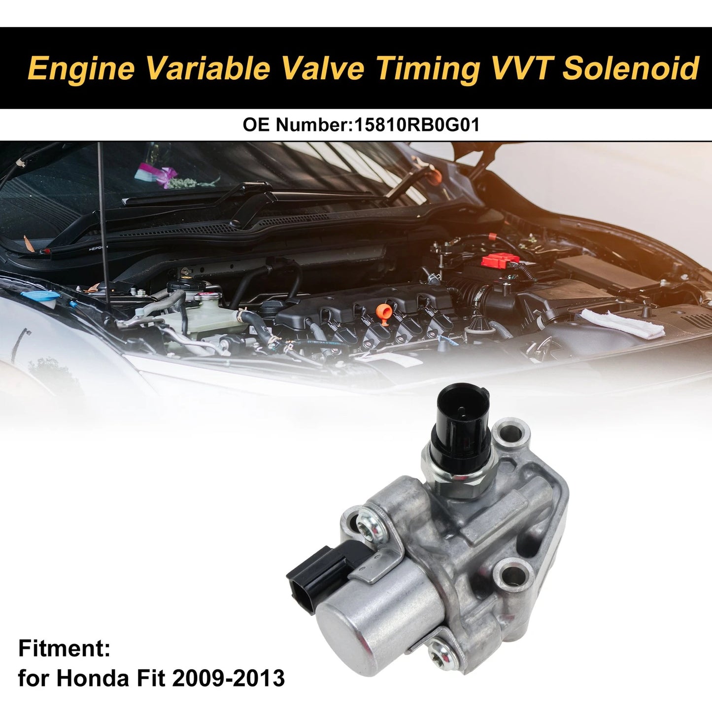 VVT Solenoid for Honda Fit 2009-2013 (2 x)