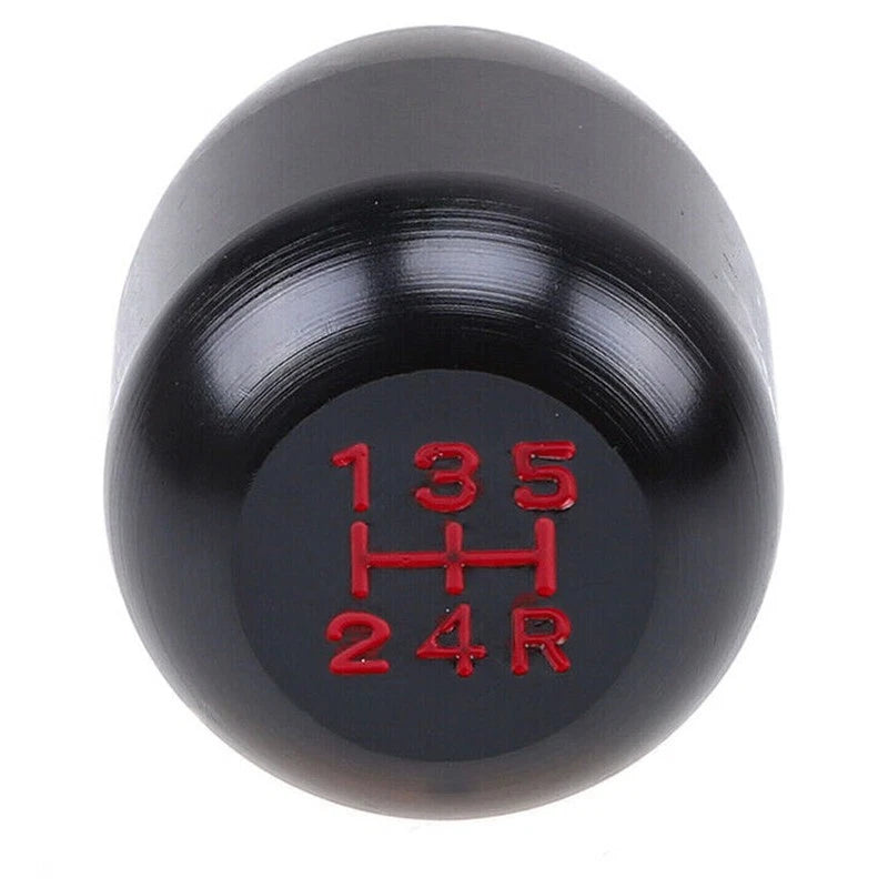 Universal 5 Speed Manual Shift Knob with Adapters & Cover for Various Models
