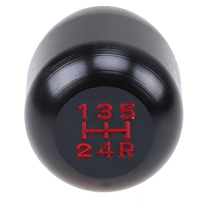 Universal 5 Speed Manual Shift Knob with Adapters & Cover for Various Models