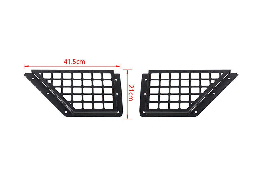 2 x Front Door Panel Pocket Organizer Box for 2021-2023 Ford Bronco
