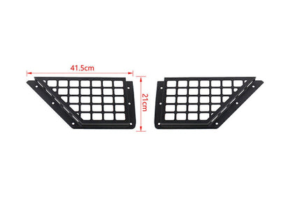 2 x Front Door Panel Pocket Organizer Box for 2021-2023 Ford Bronco
