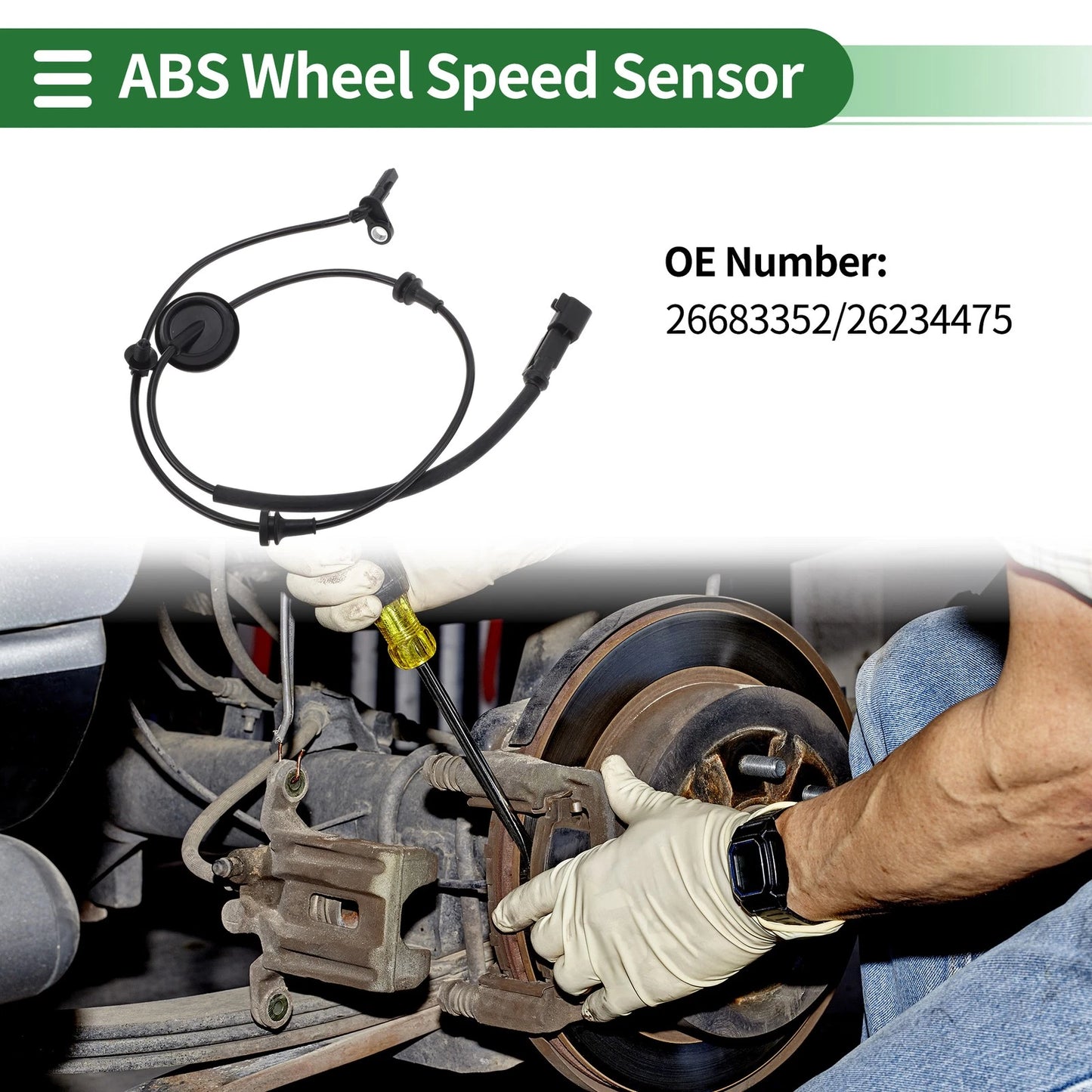 ABS Wheel Speed Sensor / Wheel Speed Sensor for Buick Gl8 (2017–2017)