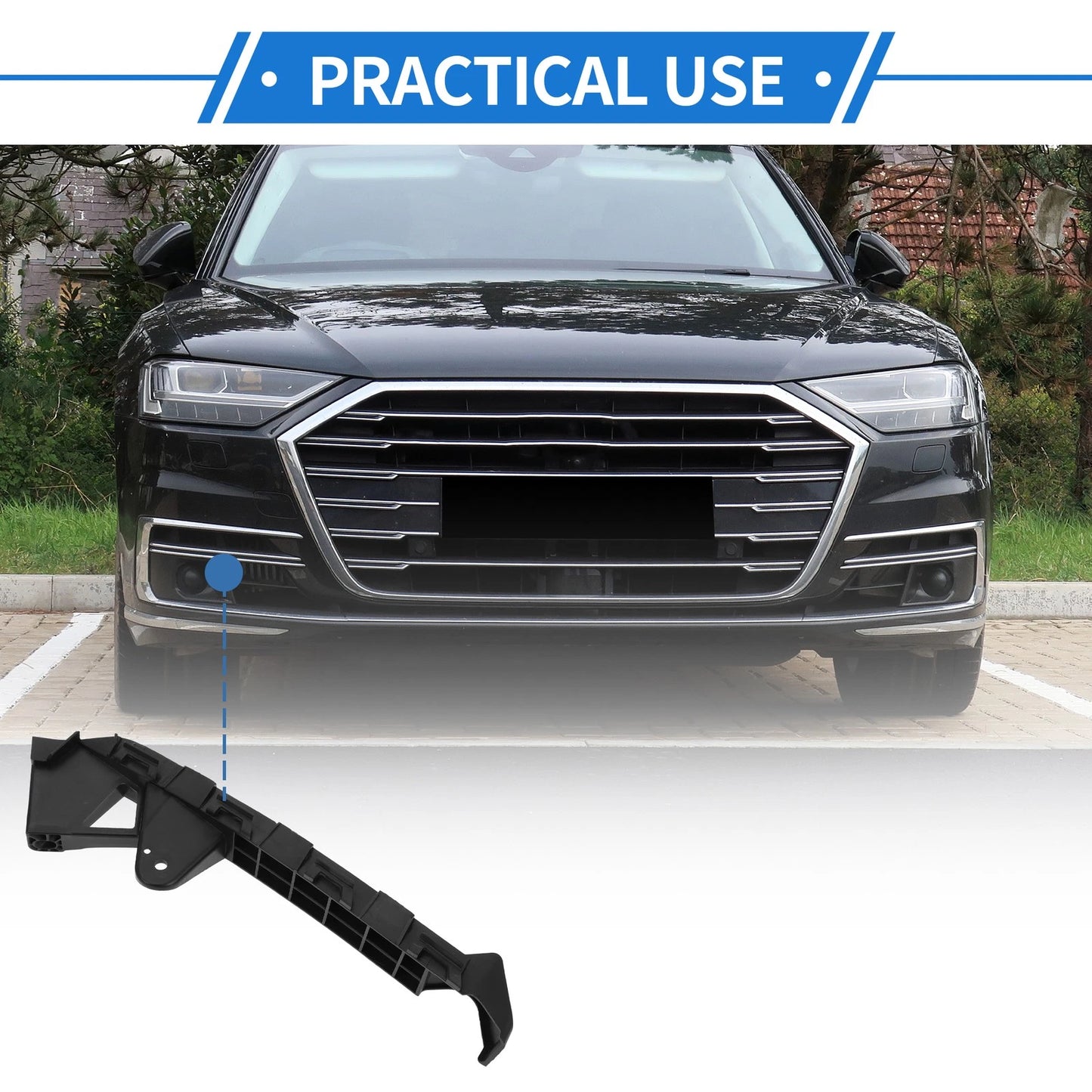 Front Right Bumper Retainer Bracket for Honda CR-V (2017-2020)
