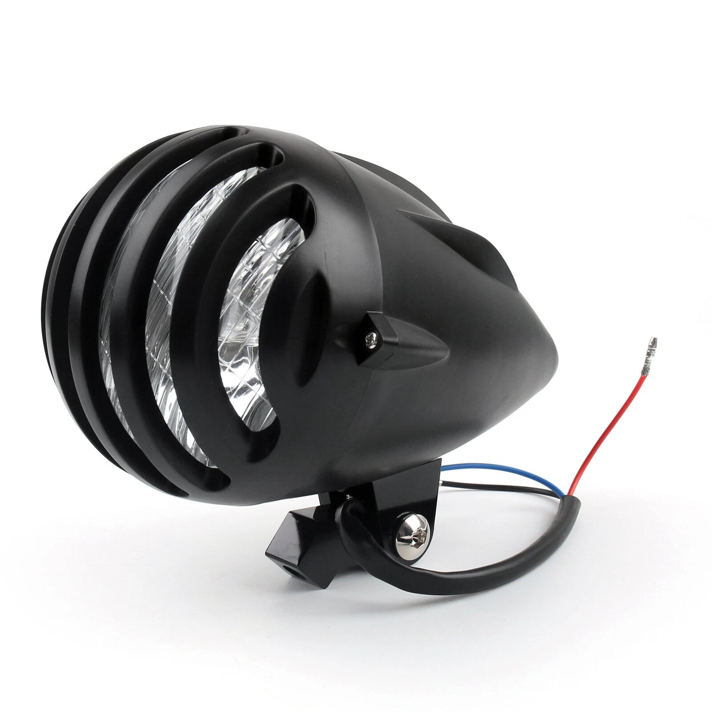 5 1/2" Bullet Long Black Headlight for Chopper Bobber (2010-2023)