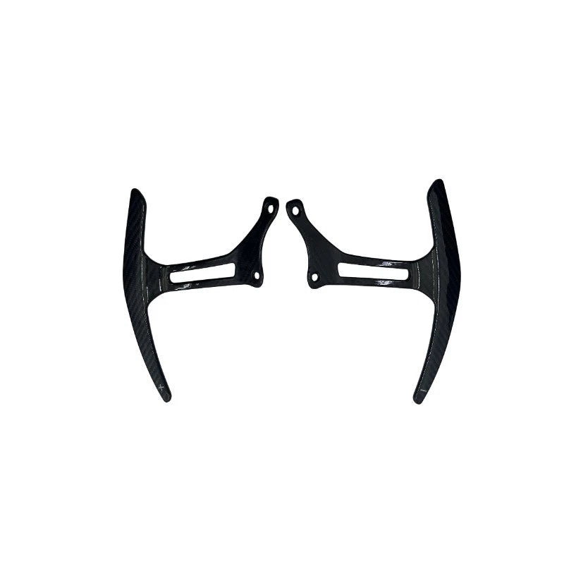 Real Carbon Fiber Steering Wheel Paddle Shifter For Ferrari 458/430/360/ 2013 FF