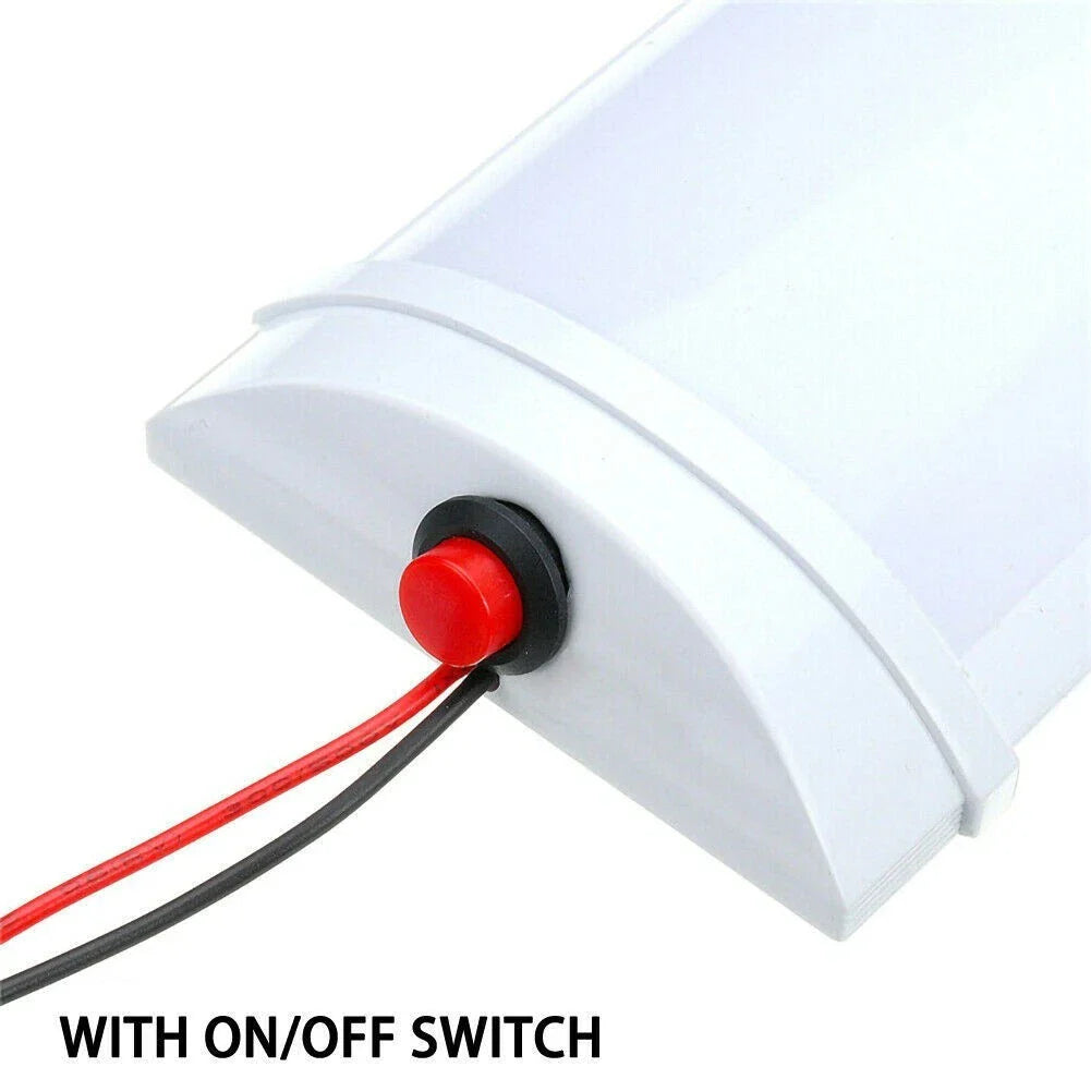 LED Ceiling Light Bar 2PC ABS for Caravan/Trailer/Motorhome