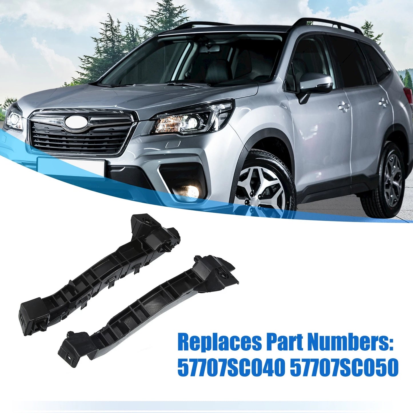 Front Bumper Mounting Support Bracket  for Subaru Forester (2003-2008)