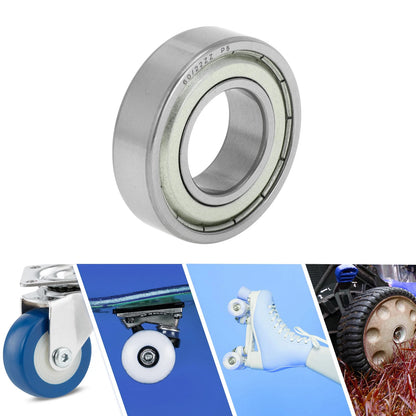Deep Groove Ball Bearings P5 22x44x12mm for Scooter Skateboard Wheel