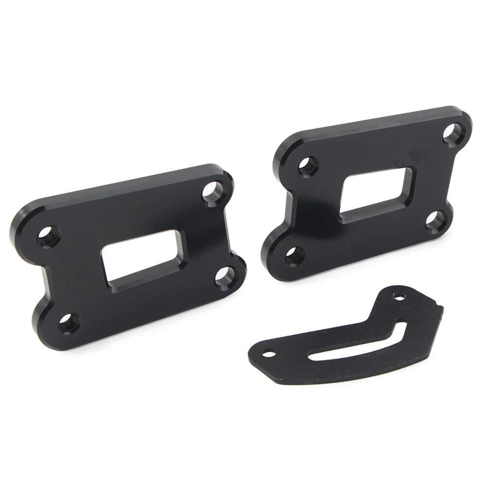 MT09 FZ09 Rear Pedal Lowering Kit & Passenger Footrests (2014-2023)
