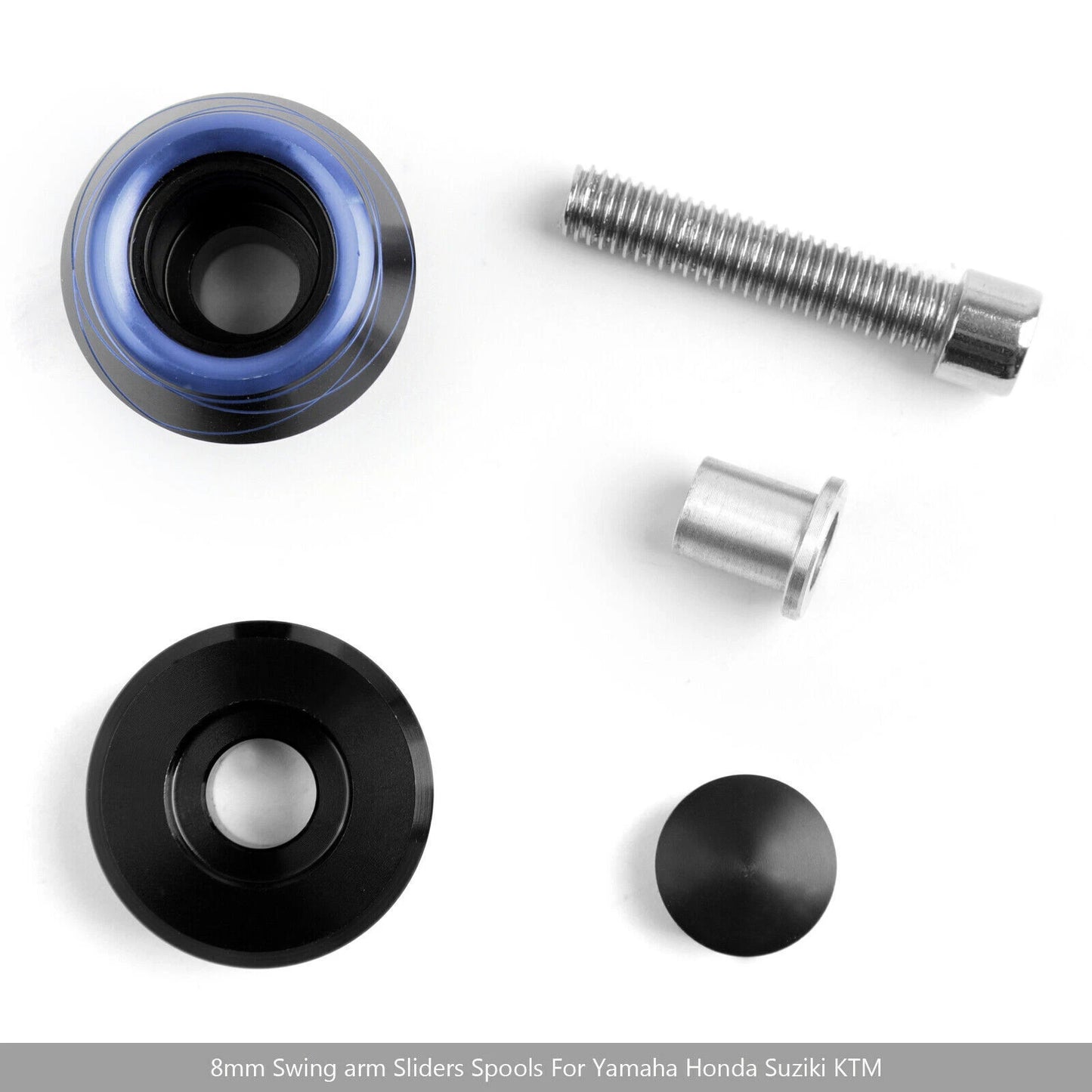 8mm Moto CNC Stand Mounts for Suzuki Honda Motorcycle