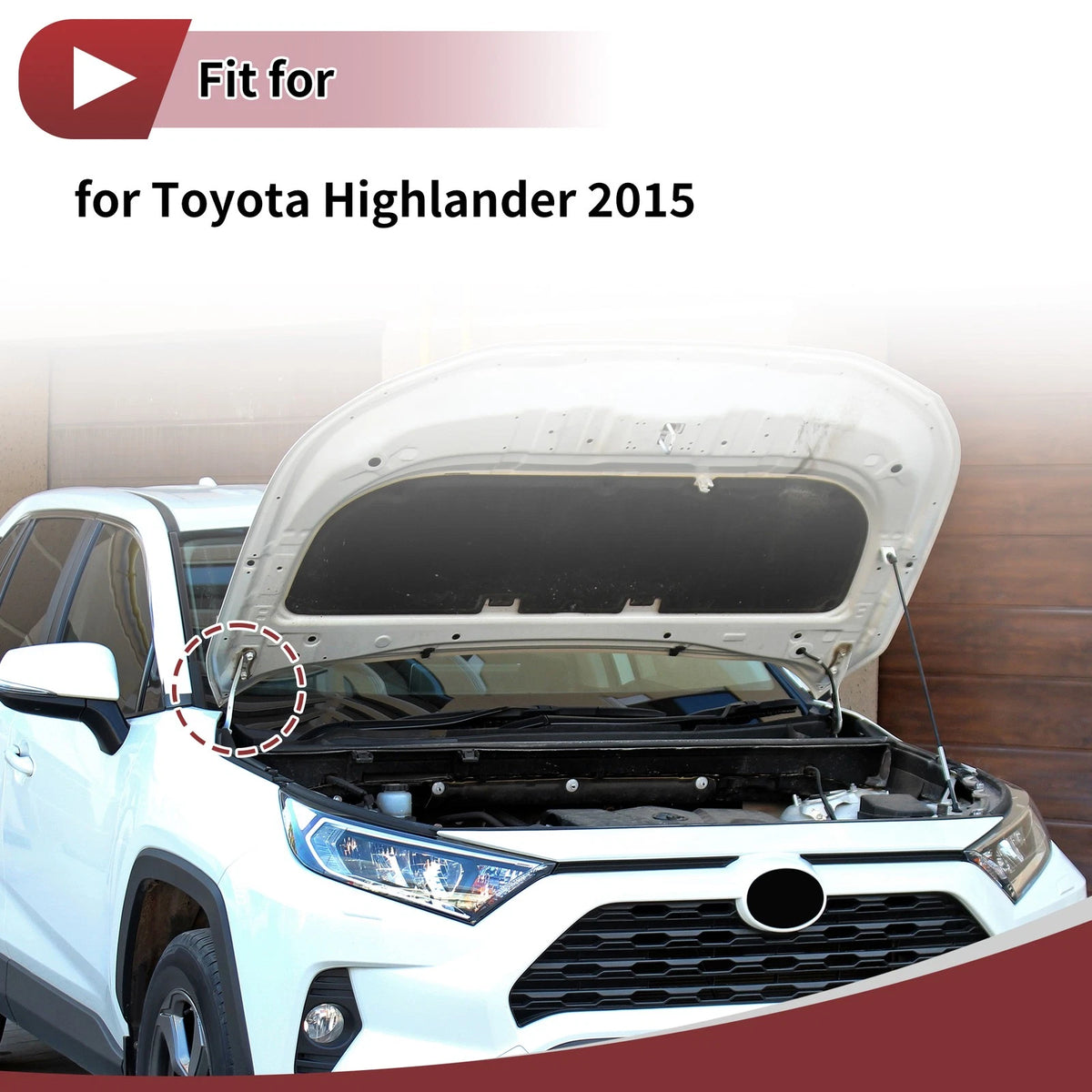 Hood Hinge / 1 pc / Hood Hinge for Toyota Highlander (2014–2019)