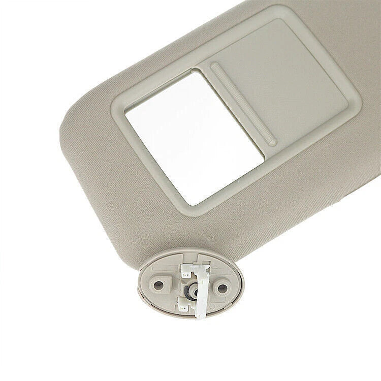 Tan Beige Ivory Passenger Right Sun Visor for Toyota Venza (2009-2016)