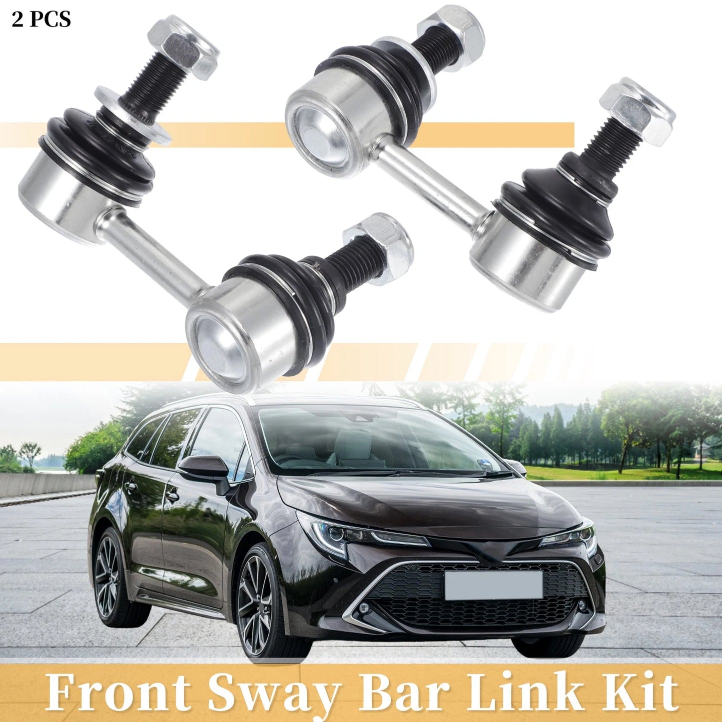 2 x Front Stabiliser Sway Bar Link for Toyota Tacoma (2001–2004)