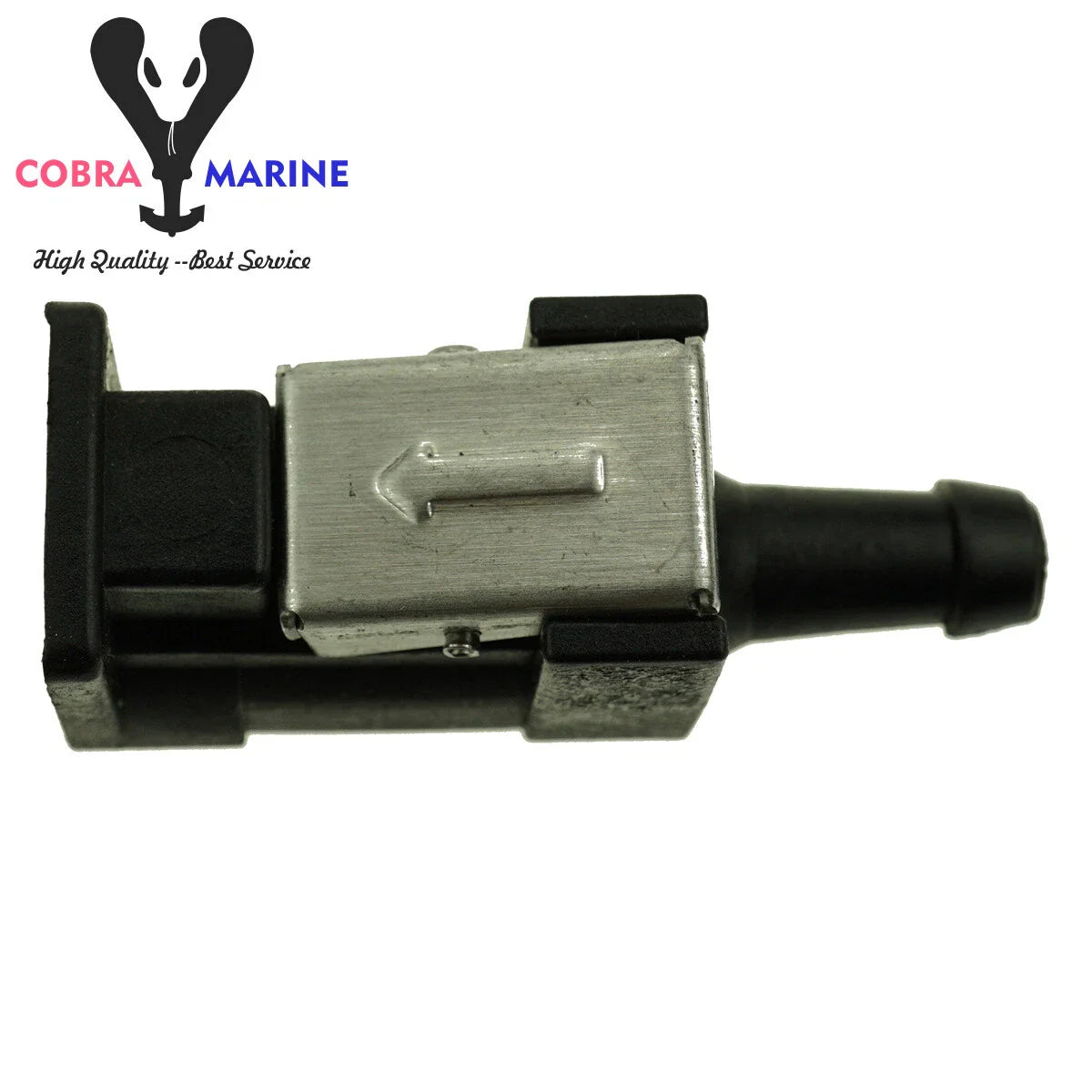 8mm Fuel Line Connector for Yamaha Outboard Motor Fuel Tank