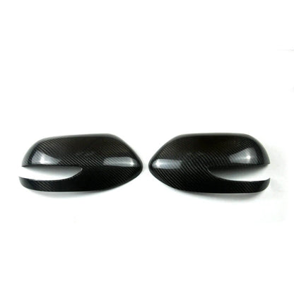 Real Carbon Fiber Stick-on Side Mirror Cover Caps for Subaru Legacy 2004-2008