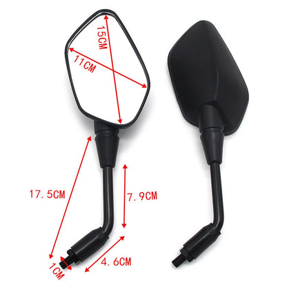 Rear View Mirror for Honda FJS600, CB400F, CB500F, VFR800X, CB500X (2001-2023)