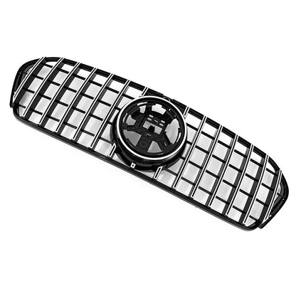 Chrome & Black Front Grill for Mercedes Benz W167 GLE350 GLE53 (2019-2023)