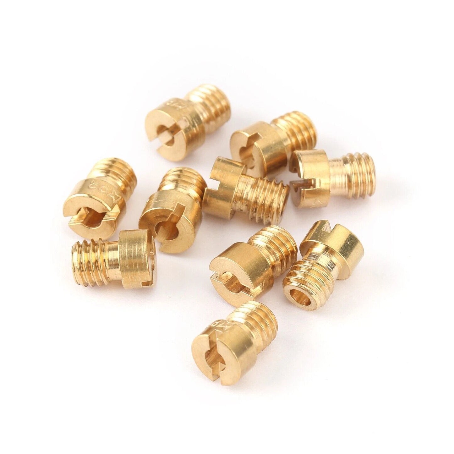 10 x Main Nozzle Set 5mm for Dellorto Carburetor (1975-1998)