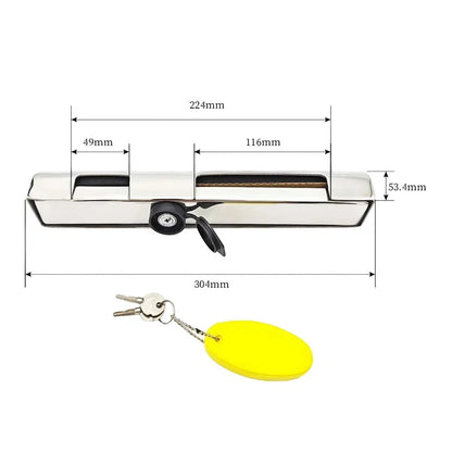 Heavy Duty Outboard Motor Lock Stainless Steel for Marine Engines