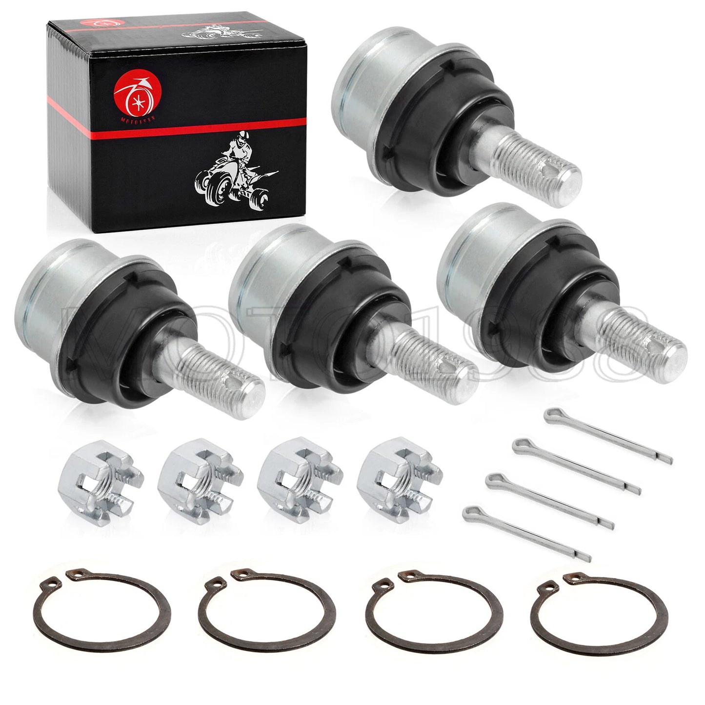 4x Front Lower Ball Joints for Honda Rancher 350/420 (2000-2006)