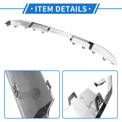 Rear Lower Center Bumper Grille Trim for Mercedes-Benz GLE350 4Matic (2016-2023)