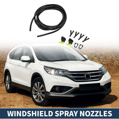 Front Windshield Washer Nozzles Set for Ford Edge (2007-2011)
