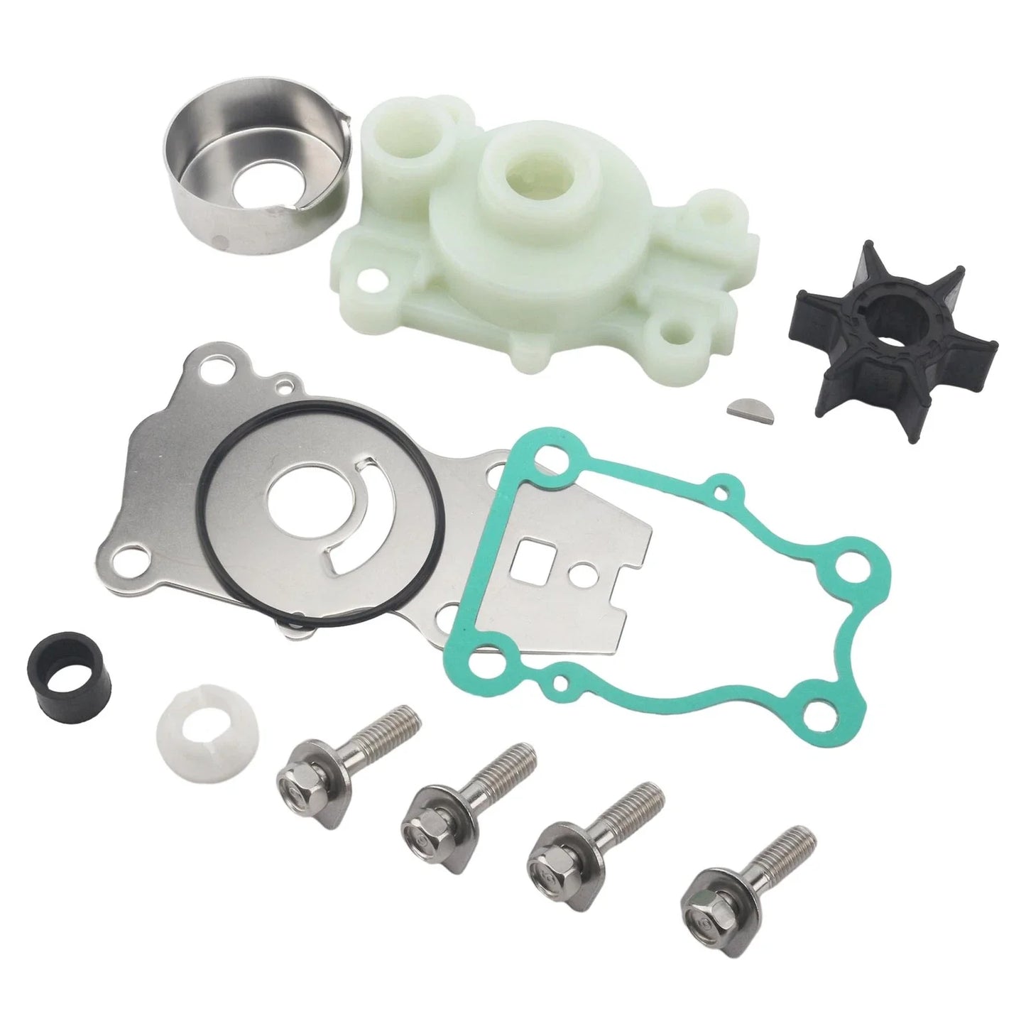 Water Pump Rebuild Service Kit for Yamaha 25/30/40HP 4-Stroke Outboard