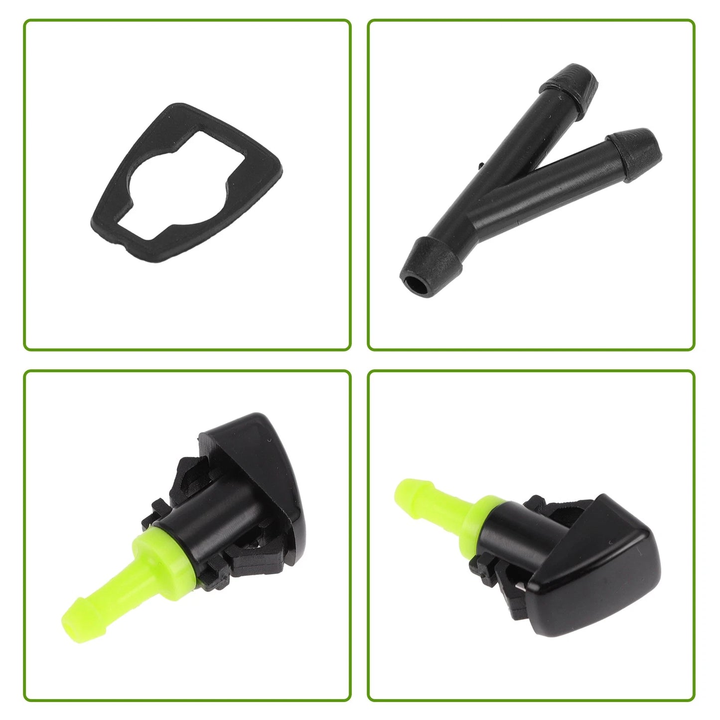 Windshield Washer Nozzle & Hose Connector for Subaru (2008-2014)