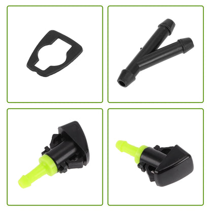 Windshield Washer Nozzle & Hose Connector for Subaru (2008-2014)