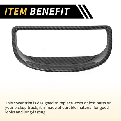 Glove Box Handle Switch Cover Trim for Jeep Wrangler JK (2007-2017) Black