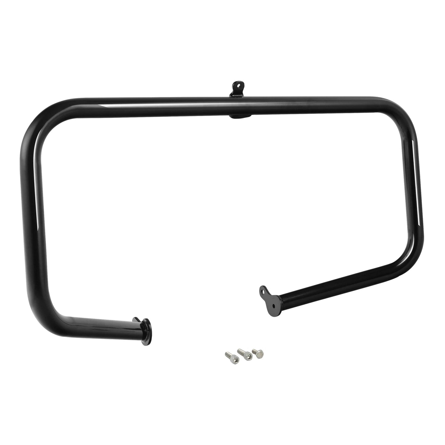 Black Engine Guard Crash Bar for Harley Road King, Street Glide (2009-2024)