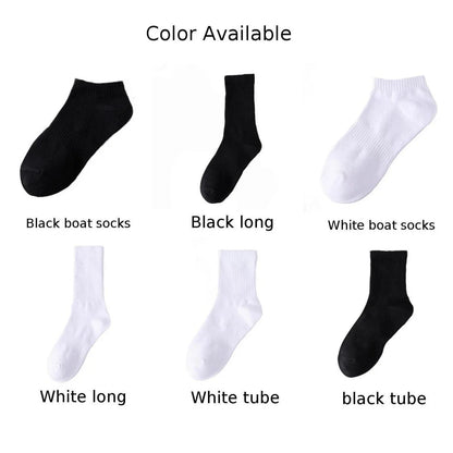 Summer Cotton Sports Socks for Active Use, Thin & Breathable Comfort