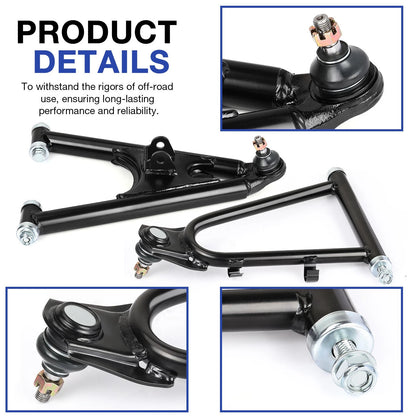 Control A-Arm Kit for Yamaha Banshee 350 YFZ350 1987-2006 Front Upper/Lower