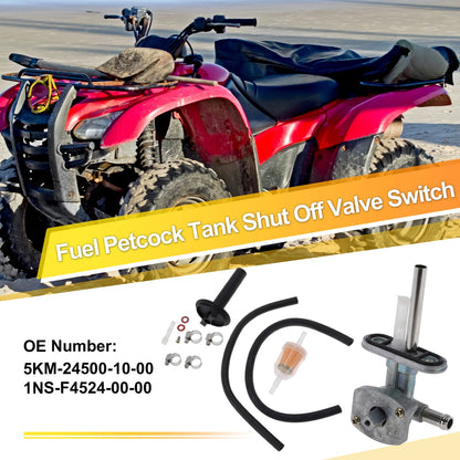 Fuel Valve Petcock Gas Tank Switch for Yamaha ATV Models