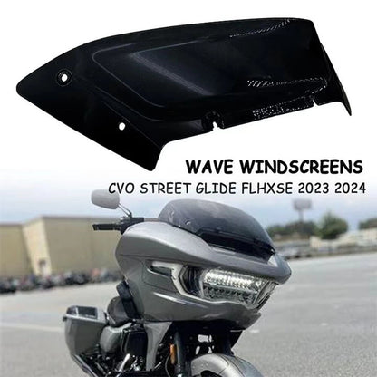4.5" Black Windshield Guard for Harley CVO (2023-2024)
