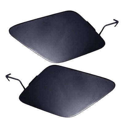 Black Front  Bumper Tow Hook Eye Cover Caps for Lexus UX300 UX200 UX250h