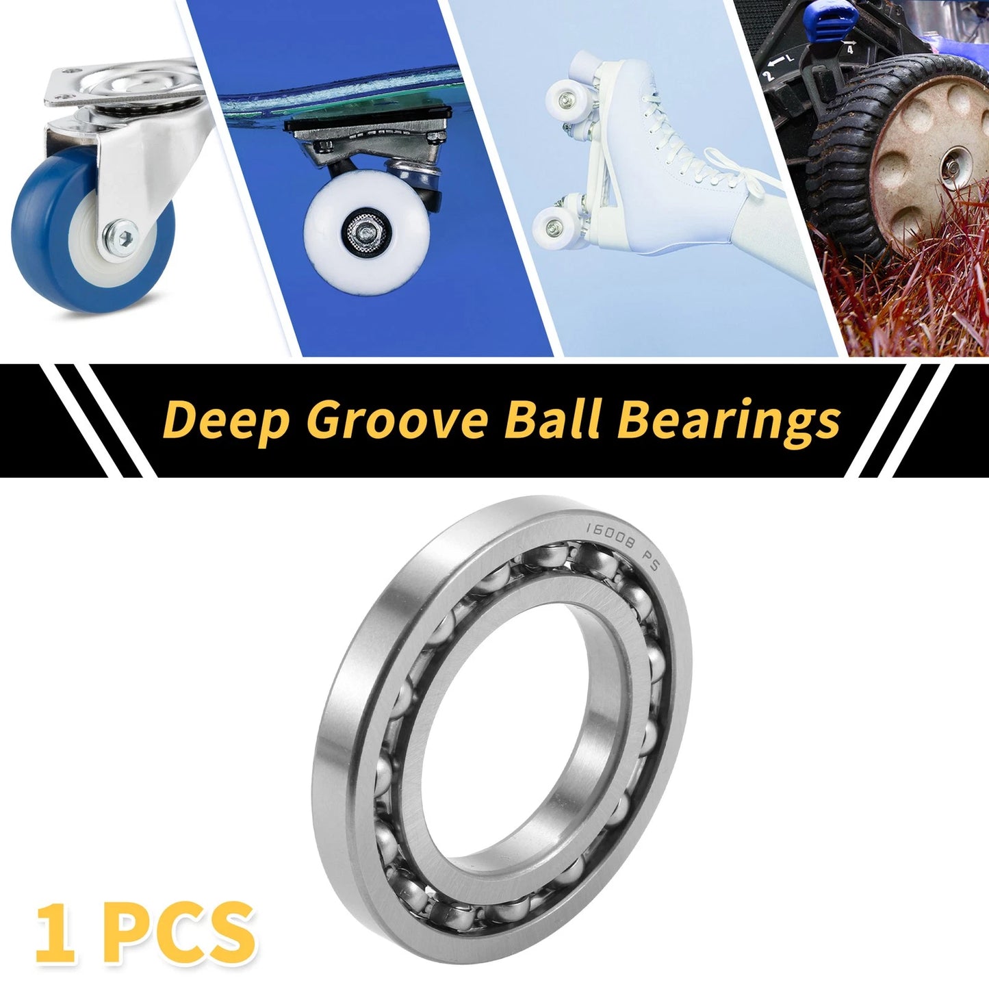 Deep Groove Ball Bearings 40x68x9mm for Scooter Skateboard Wheel